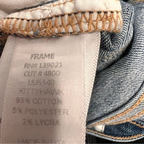 Frame Le Skinny Jeanne Kitty jeans size 29 - Picture 10 of 10